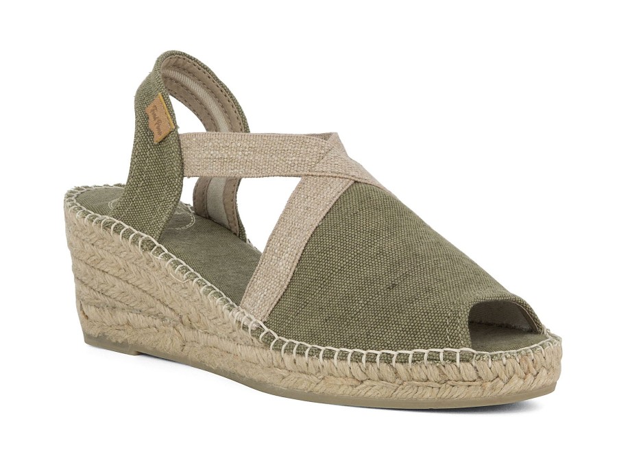 Woman TONI PONS Espadrilles | Breda Khaki | Peter Sheppard Footwear