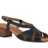 Woman PORTA ROSSA Sandals | Tostada Black | Peter Sheppard Footwear