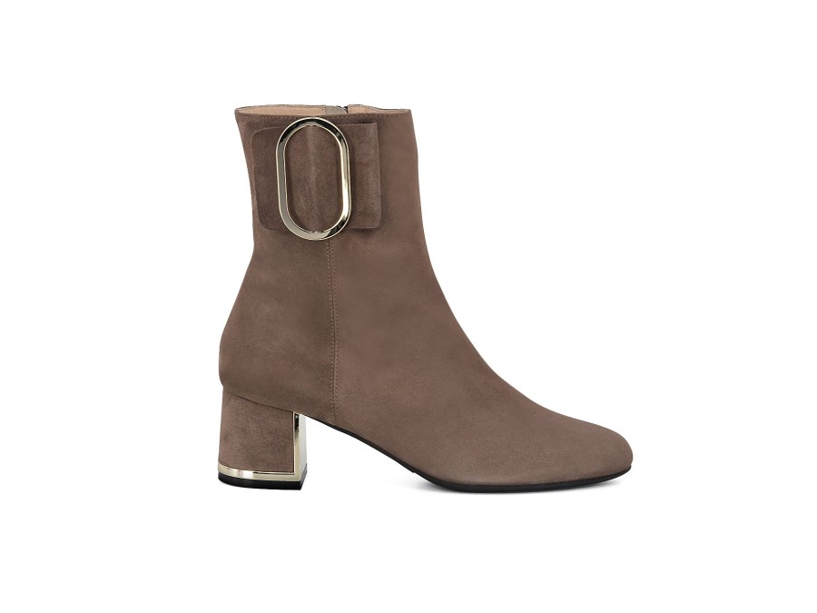 Woman ZOCAL Ankle Boots | Zucca Taupe | Peter Sheppard Footwear