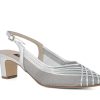 Woman ARGENTA Heels | Arihana Silver | Peter Sheppard Footwear