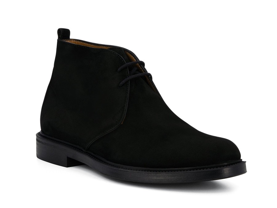 Man CALPIERRE Boots | Carsy Black | Peter Sheppard Footwear