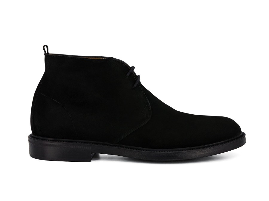 Man CALPIERRE Boots | Carsy Black | Peter Sheppard Footwear