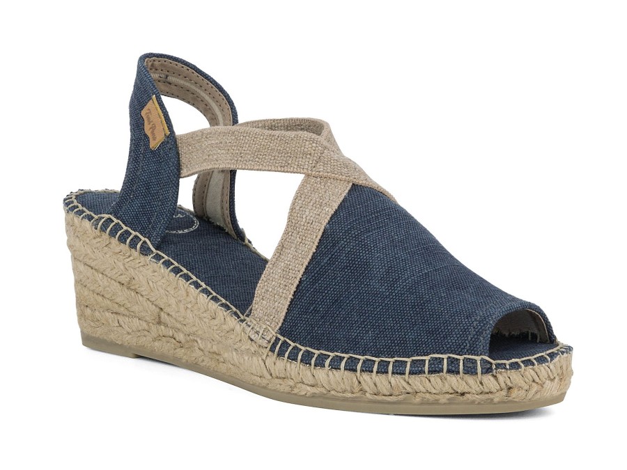 Woman TONI PONS Espadrilles | Breda Navy | Peter Sheppard Footwear