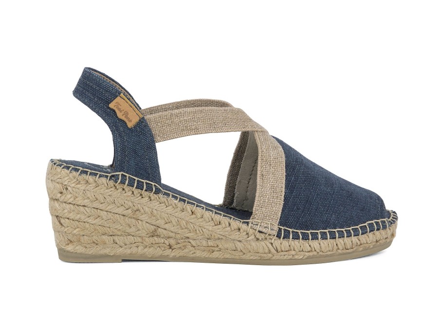 Woman TONI PONS Espadrilles | Breda Navy | Peter Sheppard Footwear