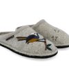 Woman HAFLINGER Slippers | Songbird 2 Lt Grey | Peter Sheppard Footwear