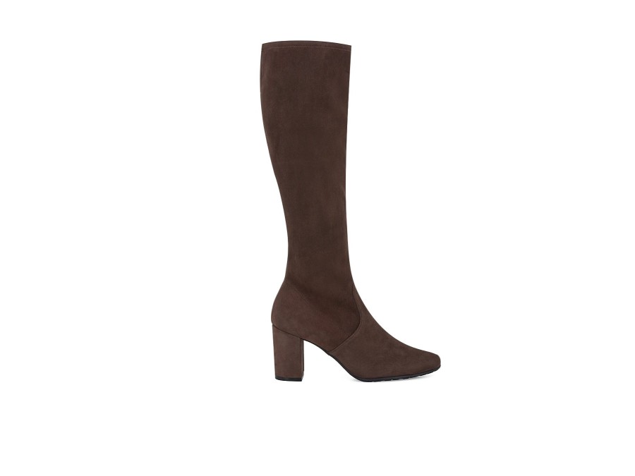 Woman MASCARO Long Boots | Monique 2 Brown | Peter Sheppard Footwear