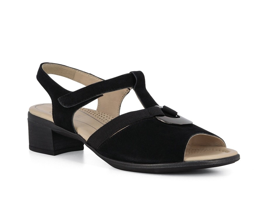 Woman ARA Sandals | 35730 Black | Peter Sheppard Footwear