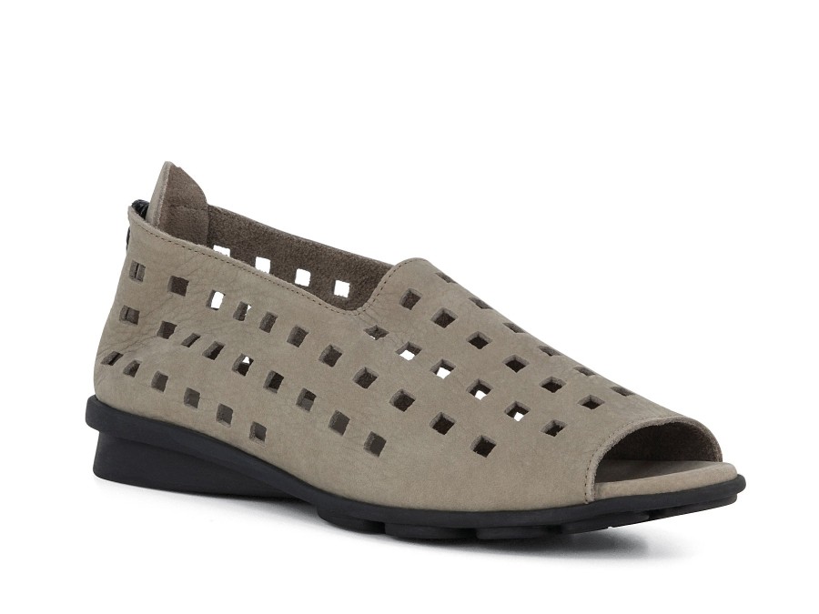 Woman ARCHE Slip-Ons | Drick Taupe | Peter Sheppard Footwear