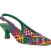 Woman PONS QUINTANA Heels | Carole Green Multi | Peter Sheppard Footwear