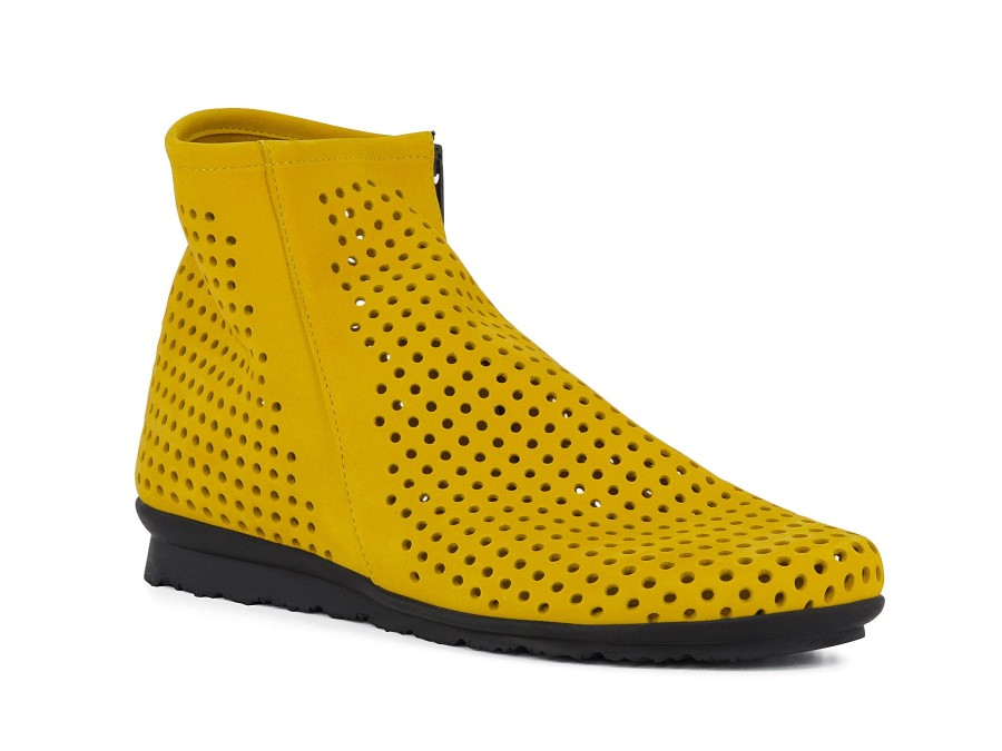 Woman ARCHE Ankle Boots | Barroo Yellow | Peter Sheppard Footwear