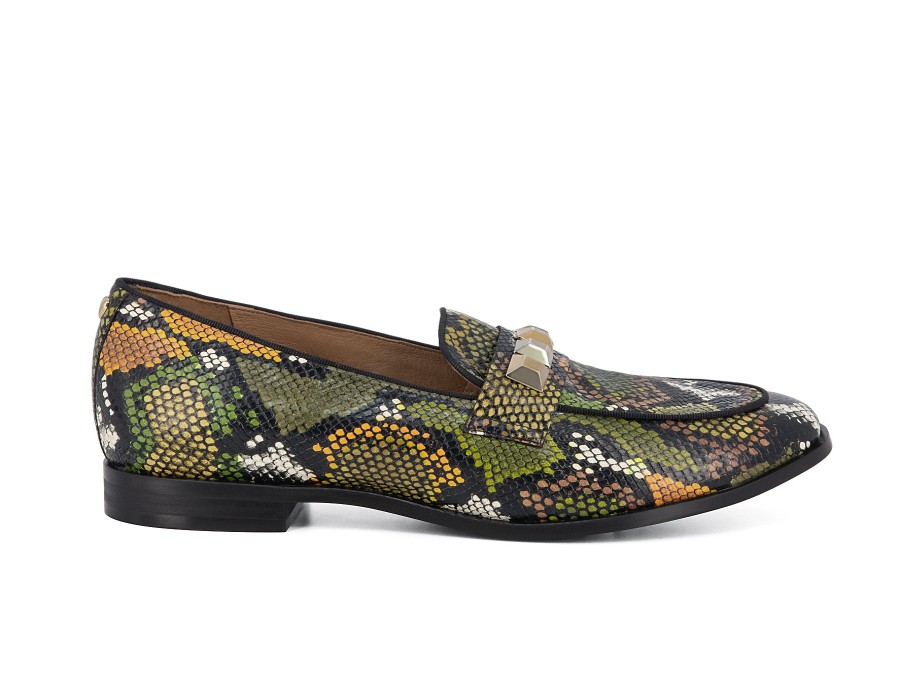 Woman LODI Ballerina Flats | Leona Multi | Peter Sheppard Footwear