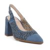 Woman CALLAGHAN Heels | Carby Pacific Blue | Peter Sheppard Footwear