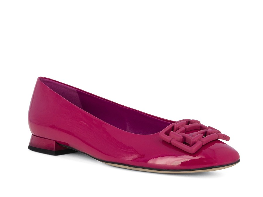 Woman HOGL Ballerina Flats | Halfa Pink | Peter Sheppard Footwear