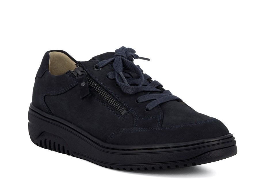 Woman HARTJES Lace-Ups | 1621703 Navy | Peter Sheppard Footwear