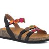 Woman THINK! Sandals | Tillia 2 Black | Peter Sheppard Footwear