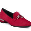 Woman LE GAZZELLE Slip-Ons | Leighton Red | Peter Sheppard Footwear