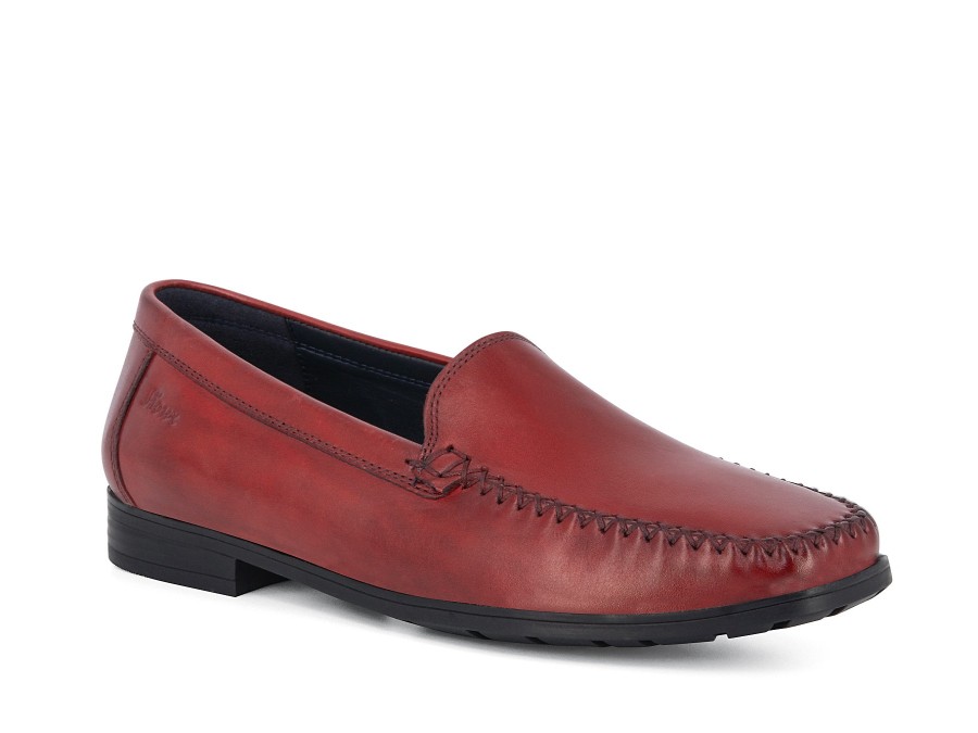 Woman SIOUX Loafers | Chikodi Red | Peter Sheppard Footwear