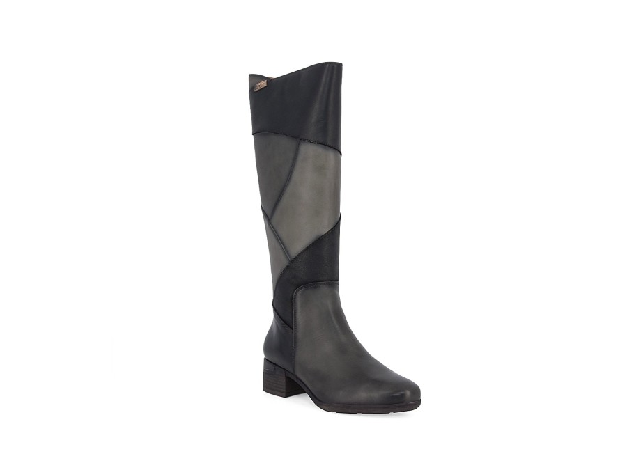 Woman PIKOLINOS Long Boots | W6W-9841C1 Lead Multi | Peter Sheppard Footwear