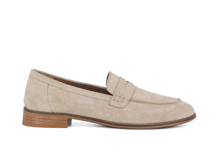 Woman EVERYBODY Ballerina Flats | Ambata Sand | Peter Sheppard Footwear