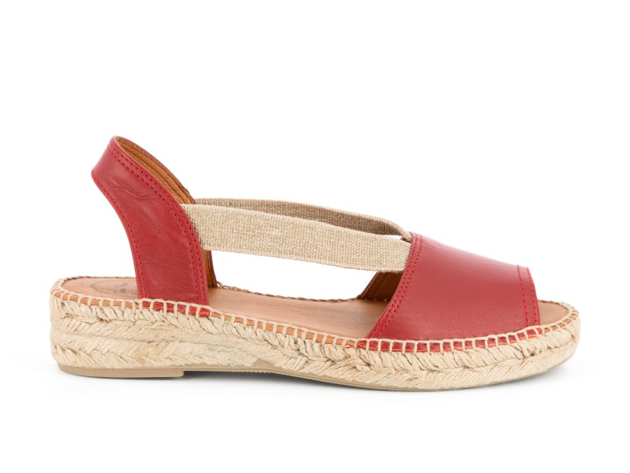 Woman TONI PONS Espadrilles | Talini Red | Peter Sheppard Footwear