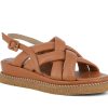 Woman LUCA GROSSI Sandals | Lolfo Brandy | Peter Sheppard Footwear