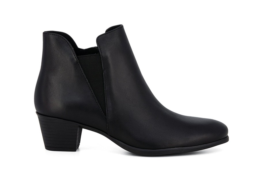 Woman MUNRO Ankle Boots | Jackson-M Black | Peter Sheppard Footwear