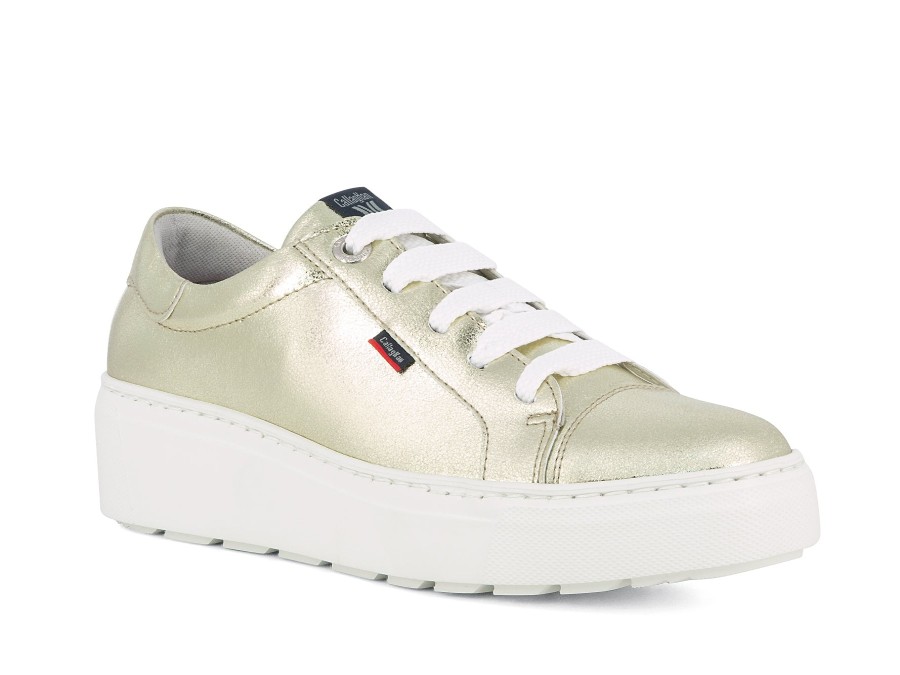 Woman CALLAGHAN Sneakers | Callyn New Gold | Peter Sheppard Footwear