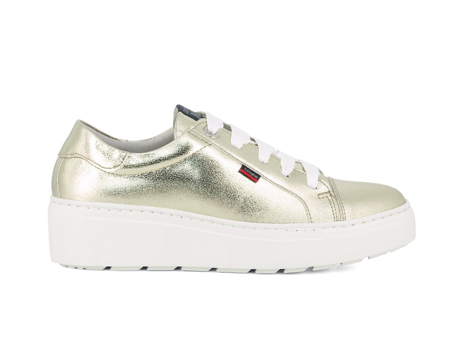 Woman CALLAGHAN Sneakers | Callyn New Gold | Peter Sheppard Footwear