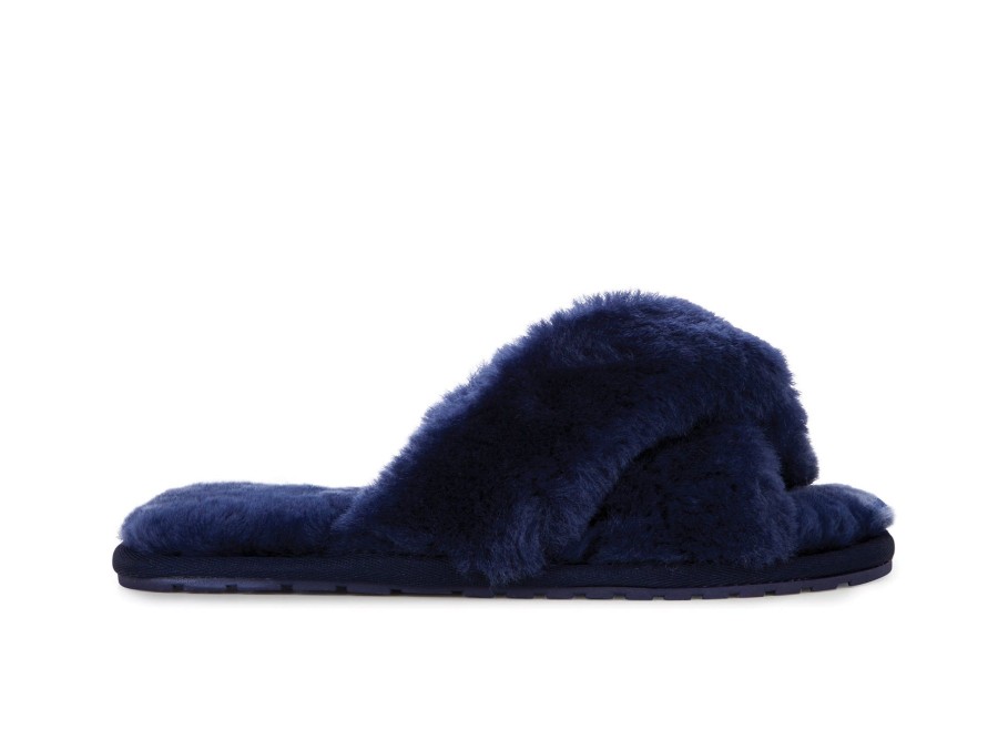 Woman EMU Slippers | Mayberry Midnight | Peter Sheppard Footwear