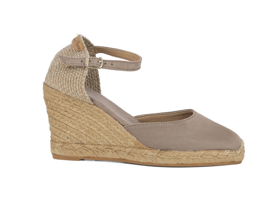 Woman TONI PONS Espadrilles | Llorett 7 Taupe | Peter Sheppard Footwear