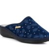 Woman SUSIMODA Slippers | Shoreview Blue Fern | Peter Sheppard Footwear