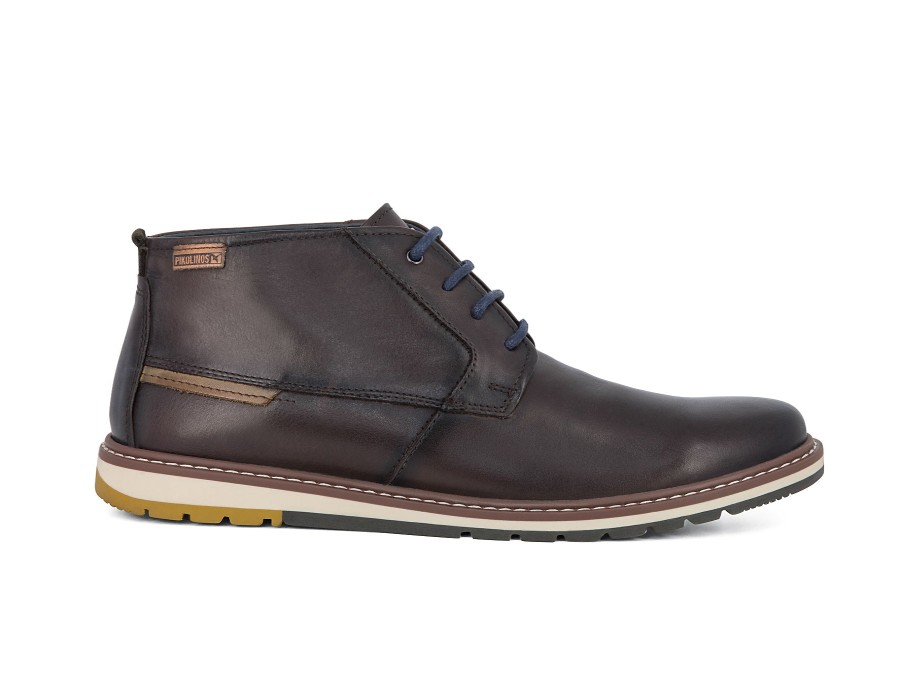 Man PIKOLINOS Boots | M8J-8198 Dark Brown | Peter Sheppard Footwear