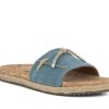 Woman SIOUX Slides | Aoriska Denim | Peter Sheppard Footwear