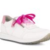 Woman PAUL GREEN Lace-Ups | Palada White~Pink | Peter Sheppard Footwear