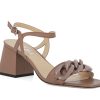 Woman EVA LUNA Heels | Elsie 2 Taupe | Peter Sheppard Footwear