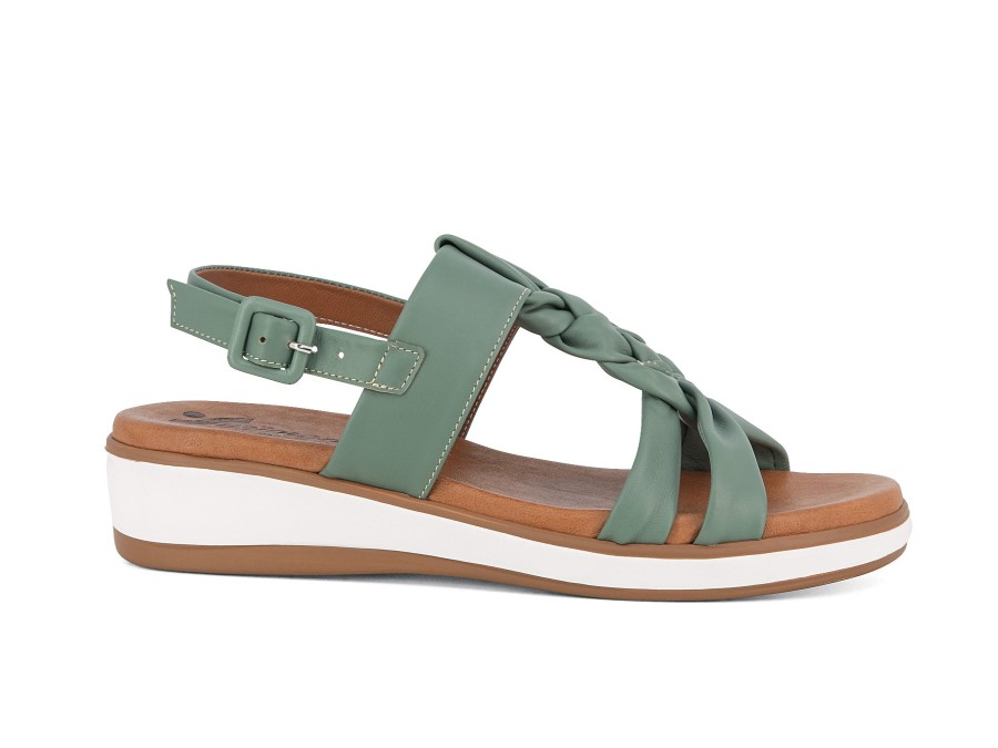 Woman SUSIMODA Sandals | Salanis Teal | Peter Sheppard Footwear