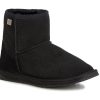 Woman EMU Slippers | Platinum Stinger Mini Black | Peter Sheppard Footwear