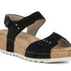 Woman WALDLAUFER Sandals | Wella Black | Peter Sheppard Footwear