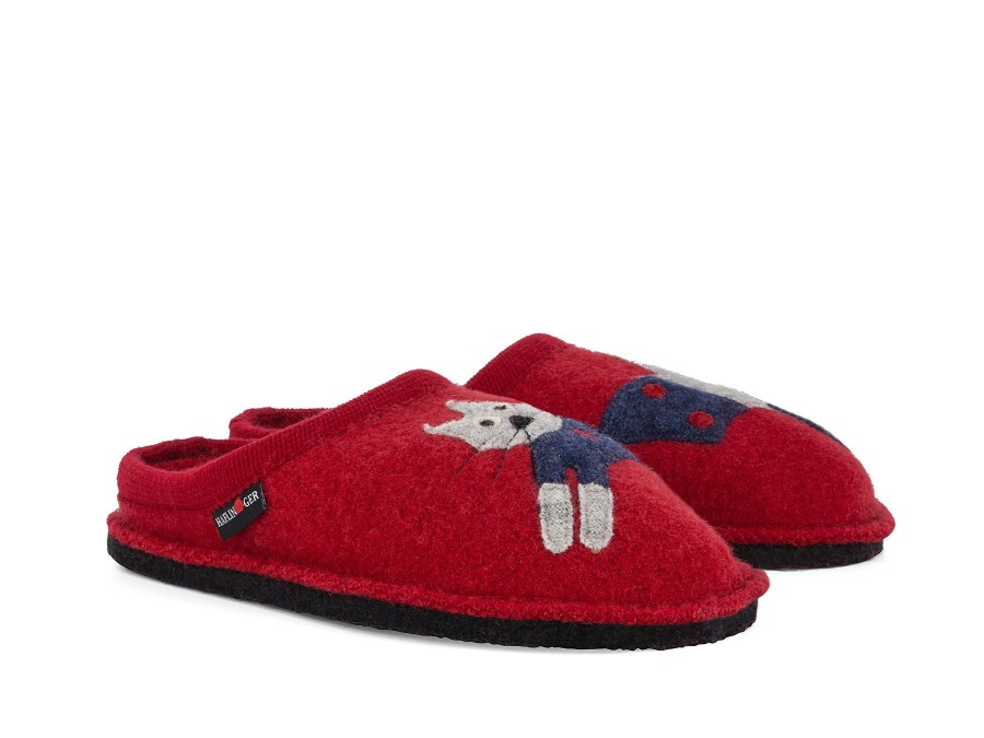 Woman HAFLINGER Slippers | Cucho Paprika | Peter Sheppard Footwear