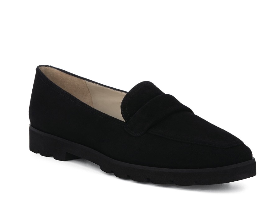 Woman AMALFI Slip-Ons | Giuliano Black | Peter Sheppard Footwear