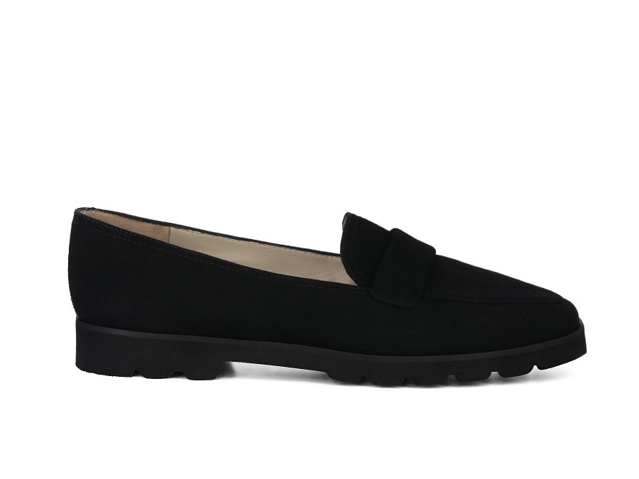 Woman AMALFI Slip-Ons | Giuliano Black | Peter Sheppard Footwear