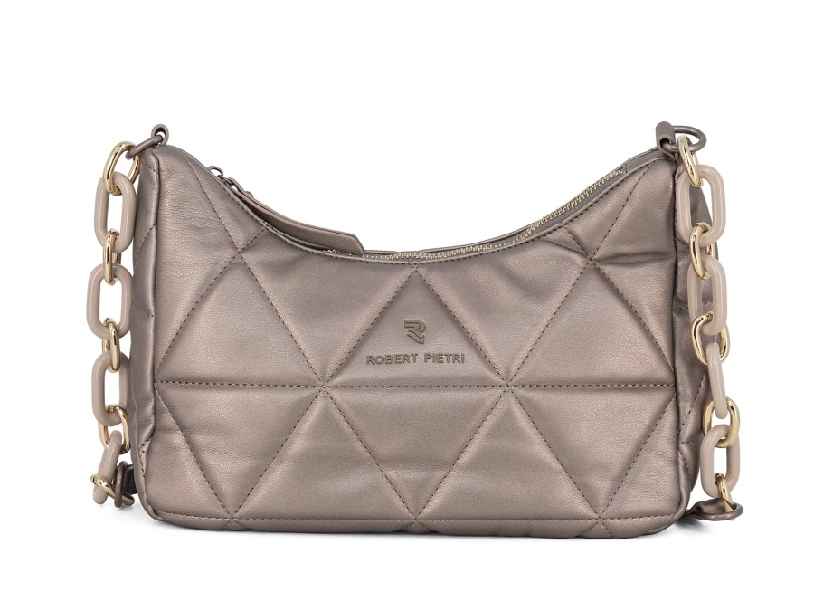 Woman ROBERT PIETRI HANDBAGS Handbags & Wallets | 7142-Hb Pewter | Peter Sheppard Footwear