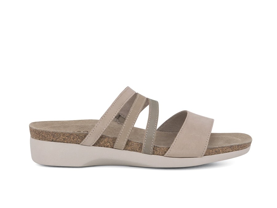 Woman MUNRO Slides | Camila M Taupe | Peter Sheppard Footwear