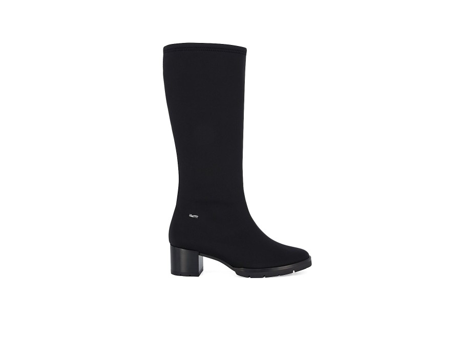 Woman HOGL Long Boots | Hartwell Black | Peter Sheppard Footwear