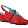 Woman THIERRY RABOTIN Sandals | Tashkent Red | Peter Sheppard Footwear