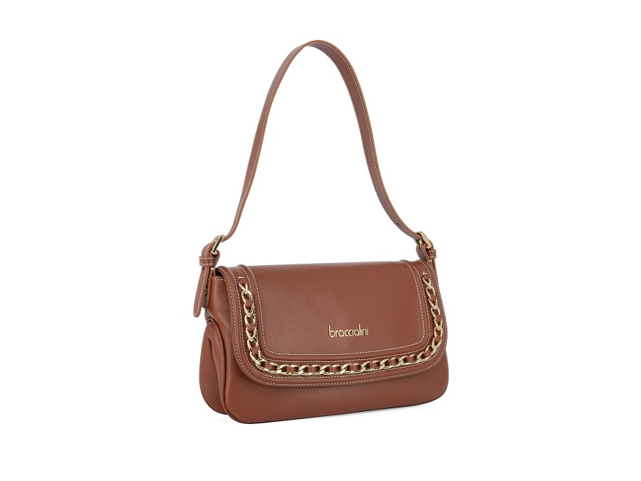 Woman BRACCIALINI HANDBAGS Handbags & Wallets | B16193 Hb Brown | Peter Sheppard Footwear