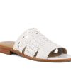 Woman SIOUX Slides | Cosmina White | Peter Sheppard Footwear