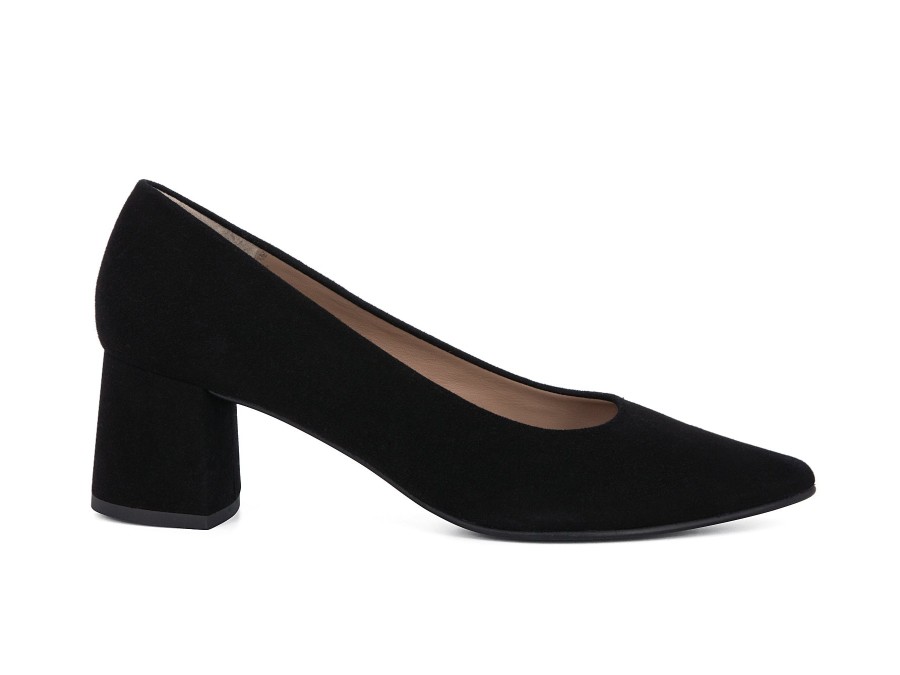 Woman JONI Heels | Jettai Black | Peter Sheppard Footwear