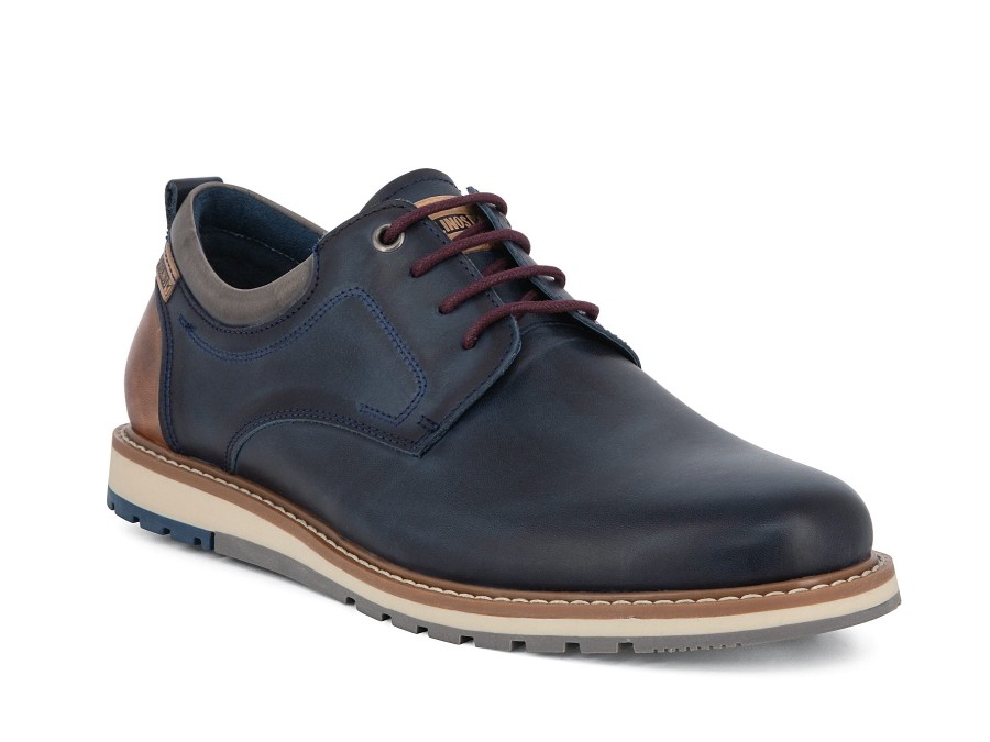 Man PIKOLINOS Lace-Ups | M8J-4183 Navy | Peter Sheppard Footwear