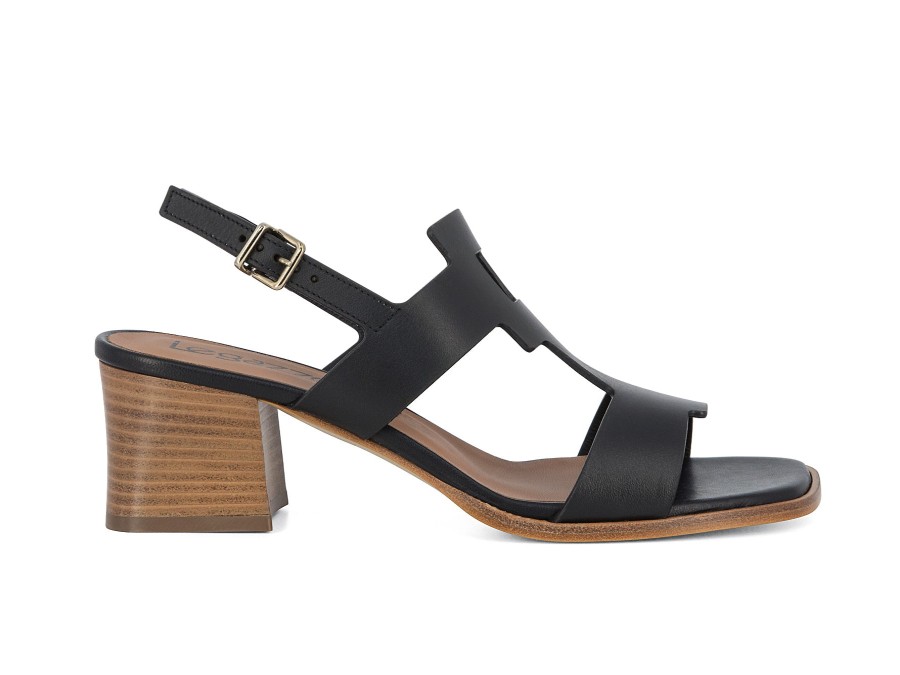 Woman LE GAZZELLE Sandals | Lorimer Black | Peter Sheppard Footwear